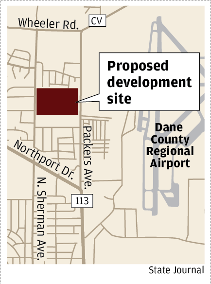 Proposed development site